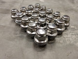 (20) OEM Toyota Camry lug nuts polished 12x1.5 Avalon Corolla Rav-4 Lexus RX350 Texas Truck Tire