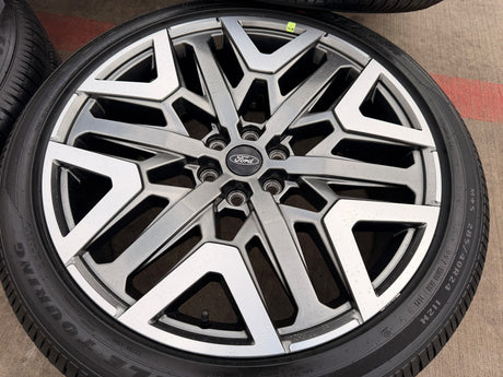 24" Ford F-150 LIMITED Plus OEM rims wheels Expedition 2024 2025 2026 NEW Texas Truck Tire