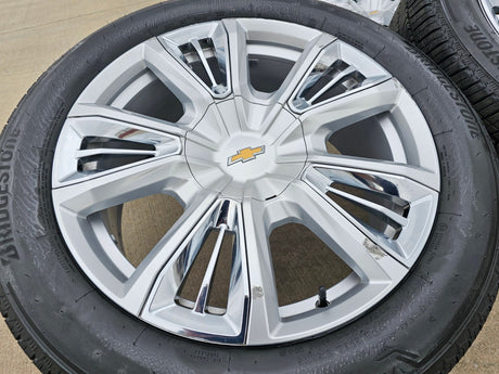 22" Chevy Tahoe RST Premier OEM wheels rims 14046 96951 Silverado Suburban Texas Truck Tire