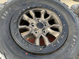 (5) 17" Jeep Wrangler 392 Gladiator OEM 9304 95240 BEADLOCK wheels rims NEW BFG Texas Truck Tire