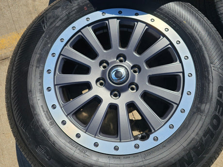 (5) 18" INEOS Grenadier OEM wheels rims tires beadlock 2023 2024 2025 2026 NEW Texas Truck Tire