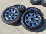 20" Ford F-250 F-350 OEM King Ranch 10295 25085 10552 wheels rims CHROME Texas Truck Tire