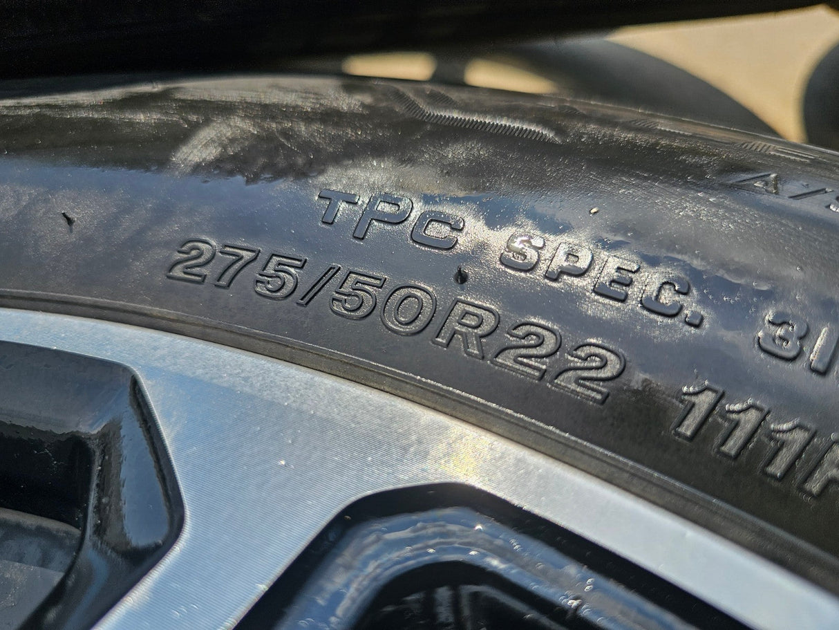 22" Chevy Tahoe Suburban RST OEM 14035 wheels rims Silverado 2023 2024 2025 2026 Texas Truck Tire