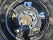 18" Dodge Ram 2500 3500 STEEL chrome OEM 2473 wheels rims CONTINENTAL Texas Truck Tire
