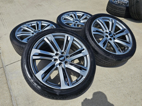 24" Cadillac Escalade V OEM wheels rims tires 2023 2024 2025 2026 2027 NEW Texas Truck Tire