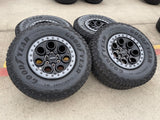 17" Ford F-150 Raptor OEM BEADLOCK 10612 rims wheels 2024 2025 2026 GOODYEAR 35" Texas Truck Tire