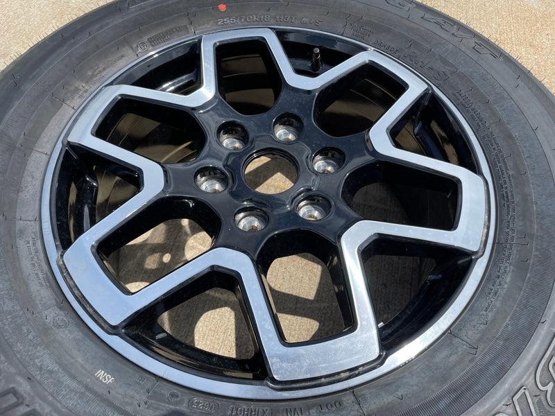 18" Ford Bronco wheel rim 95213 10389 Ranger spare 2021 2022 2023 2024 2025 NEW Texas Truck Tire