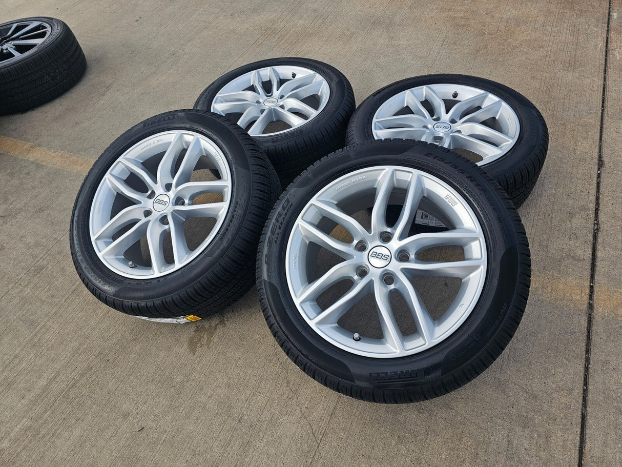 17x7.5 BBS OEM wheels rims tires Audi VW Mercedes wheels rims A4 A3 E 5x112 NEW Texas Truck Tire