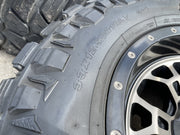 18" 18x9 Fuel Crush D561 Jeep Wrangler wheels rims 5x114.3 5x4.5 5x5 5x127 35" Texas Truck Tire