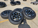 18" Ford Bronco wheels rims black 95213 Ranger 2022 2023 2024 2025 NEW Texas Truck Tire
