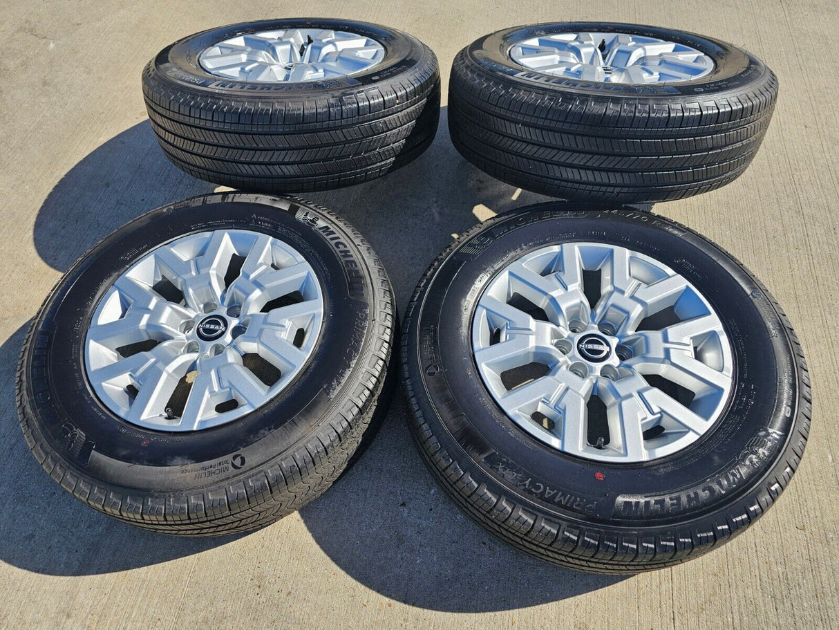 17" Nissan Frontier OEM Desert Runner 62832 wheels rims 2023 2024 2025 NEW Texas Truck Tire