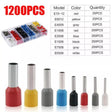 1200 Piece Ferrule Terminal Kit TekShack