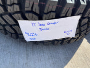 (5) 17" Jeep Wrangler Rubicon OEM 96226 wheels rims Gladiator GOODYEAR 33" NEW Texas Truck Tire