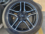 18" Ford Mustang GT OEM BLACK wheels rims 10157 tires 2022 2023 2024 2025 2026 Texas Truck Tire