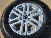18" Toyota Tundra Sequoia OEM wheel rim 75281 spare LX600 2024 2025 2026 NEW Texas Truck Tire