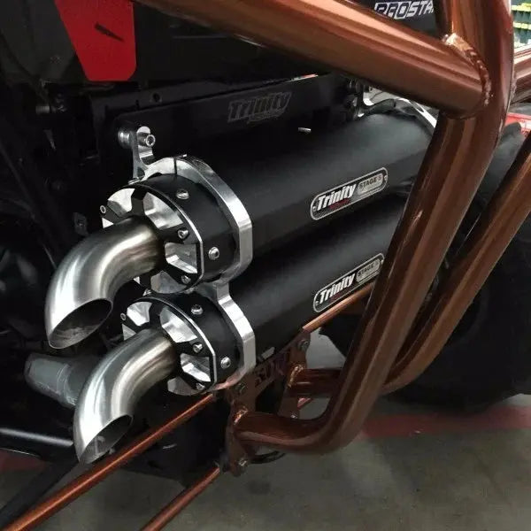 Trinity Racing - 2014-2023 RZR XP 1000 Full System - Black UTV Parts Guy