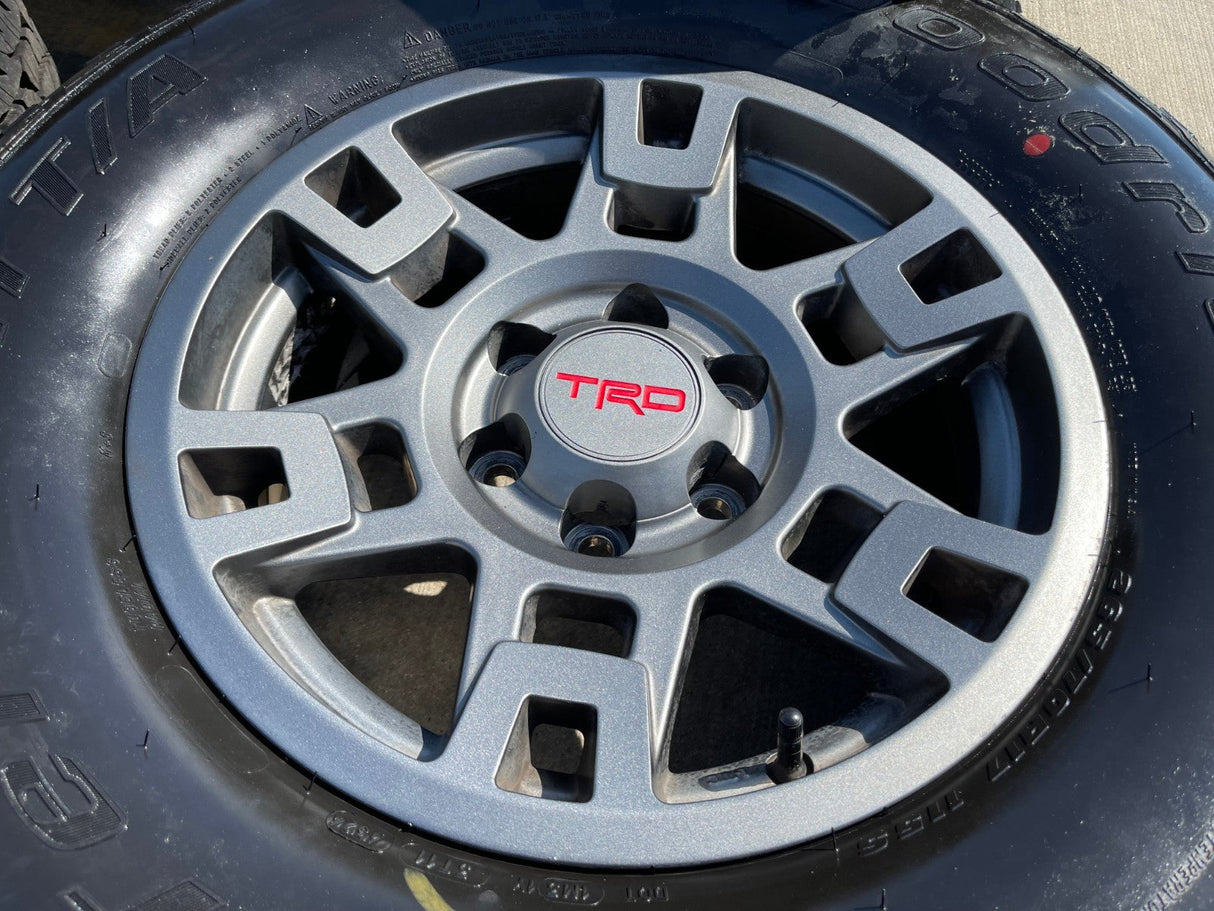 17" Toyota Tacoma 4Runner OEM wheels rims gray 75167 TRD FJ tires BFG NEW Texas Truck Tire