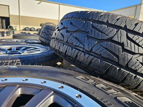 (5) 18" INEOS Grenadier OEM wheels rims tires beadlock 2023 2024 2025 2026 NEW Texas Truck Tire
