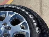 18" Ram 2500 3500 Laramie Power Wagon OEM wheels rims 2693 tires FIRESTONE H/T2 Texas Truck Tire
