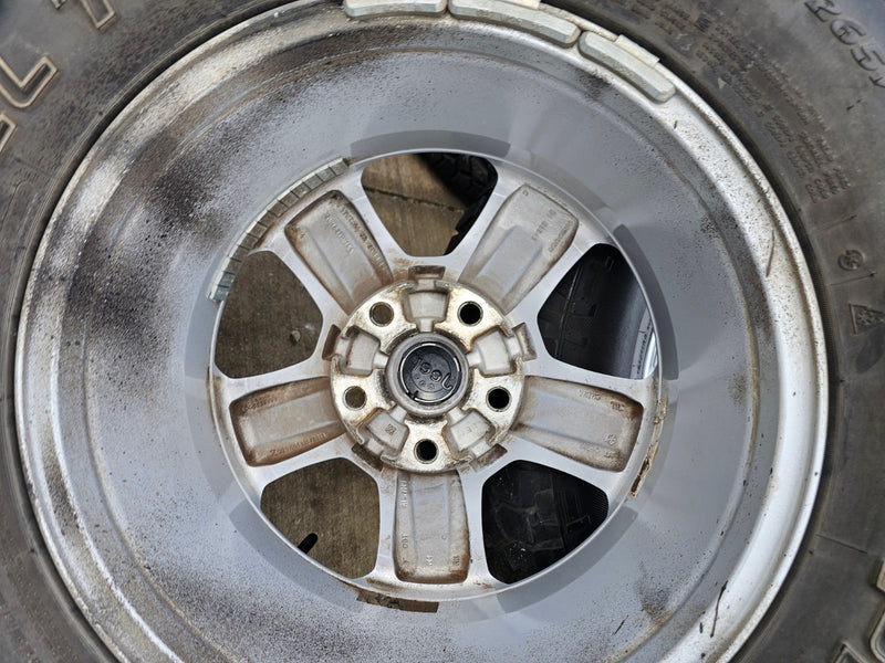 17" Jeep Wrangler Rubicon OEM wheels rims 9216 Gladiator tires A/T Texas Truck Tire