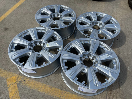 24" Cadillac Escalade IQ EV OEM 8x165 wheels rims Hummer 2500 2024 2025 2026 NEW Texas Truck Tire