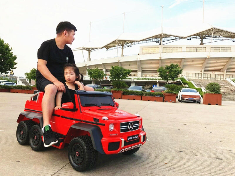 Mercedes G63 GWagon 6x6 AMG 12v Children's / Guardian Ride-on SUV with Remote Control