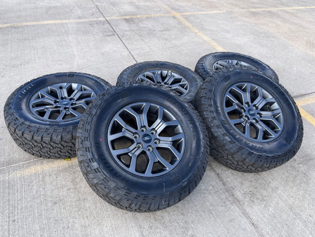 (5) 18" Ford F-150 TREMOR OEM rims wheels 10342 95351 Expedition GENERAL NEW Texas Truck Tire