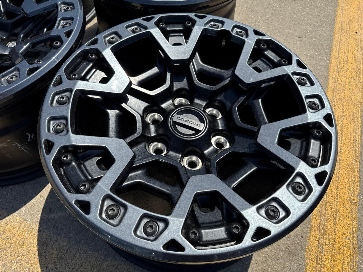 (4) 17" Ford F-150 Raptor R OEM BEADLOCK rims wheels 2024 2025 2026 Texas Truck Tire