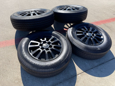 18" Toyota Land Cruiser OEM 95953 wheels rims Tundra Sequoia 2024 2025 2026 NEW Texas Truck Tire