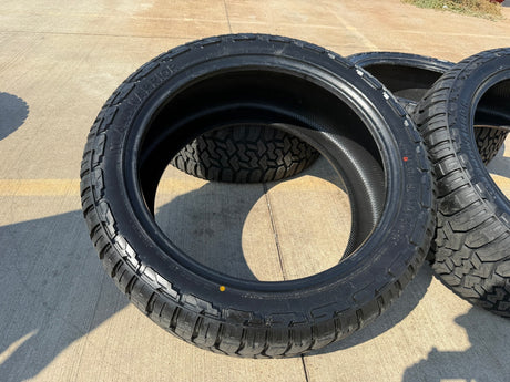 (4) 35x12.5x24 Land Warrior Rugged Master X/T tires F-150 Silverado LT 12 ply F Texas Truck Tire