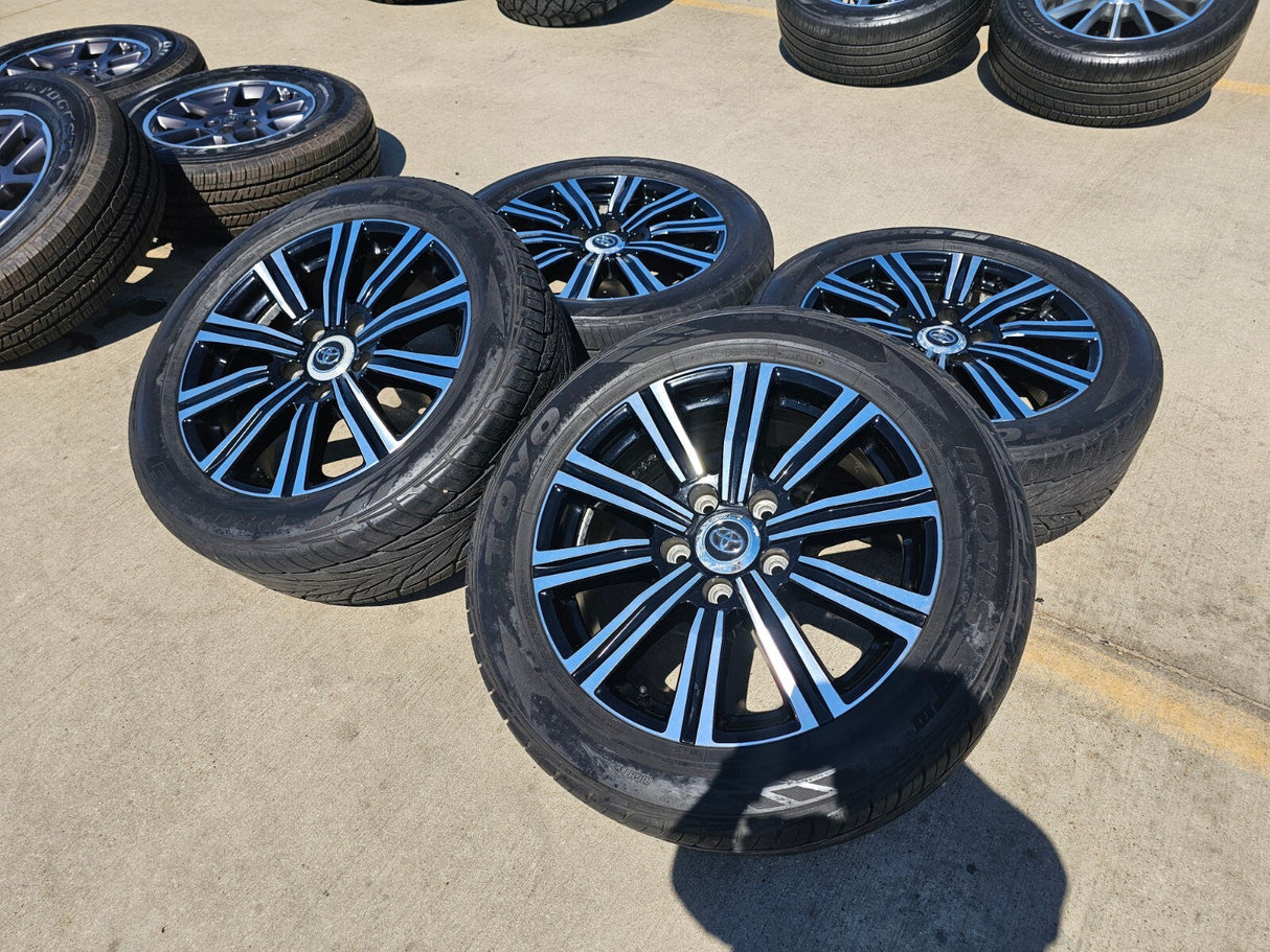21" Lexus LX570 Toyota Land Cruiser OEM 74341 wheels rims tires 5x150 Texas Truck Tire