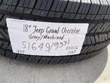 18" Jeep Wrangler Grand Cherokee Gladiator OEM 9331 wheels rims 2025 2026 NEW Texas Truck Tire