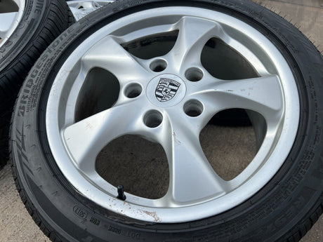 17" Porsche Boxster OEM wheels rims 67258 67259 tires DISCOUNTED Texas Truck Tire