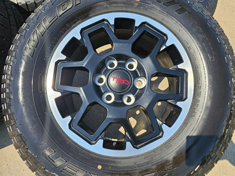 18" Toyota Tacoma 4Runner TRD OEM 94199 wheels rims 2024 2025 2026 NEW Texas Truck Tire
