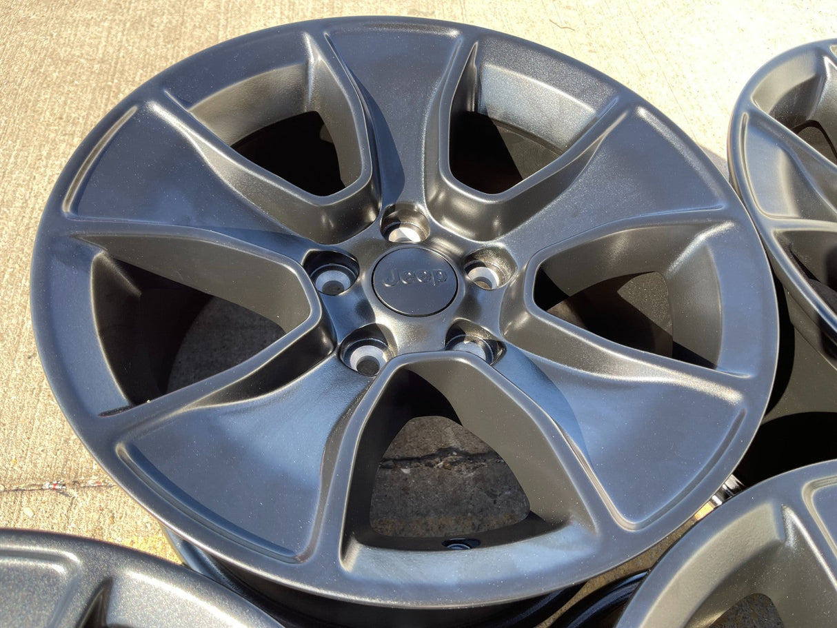 (5) 17" Jeep Wrangler Rubicon OEM 96226 wheels rims Gladiator NEW Texas Truck Tire