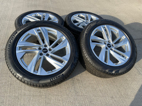 20" Audi Q7 OEM wheels rims Q8 RS S VW Atlas 12053 tires 2022 2023 2024 2025 Texas Truck Tire