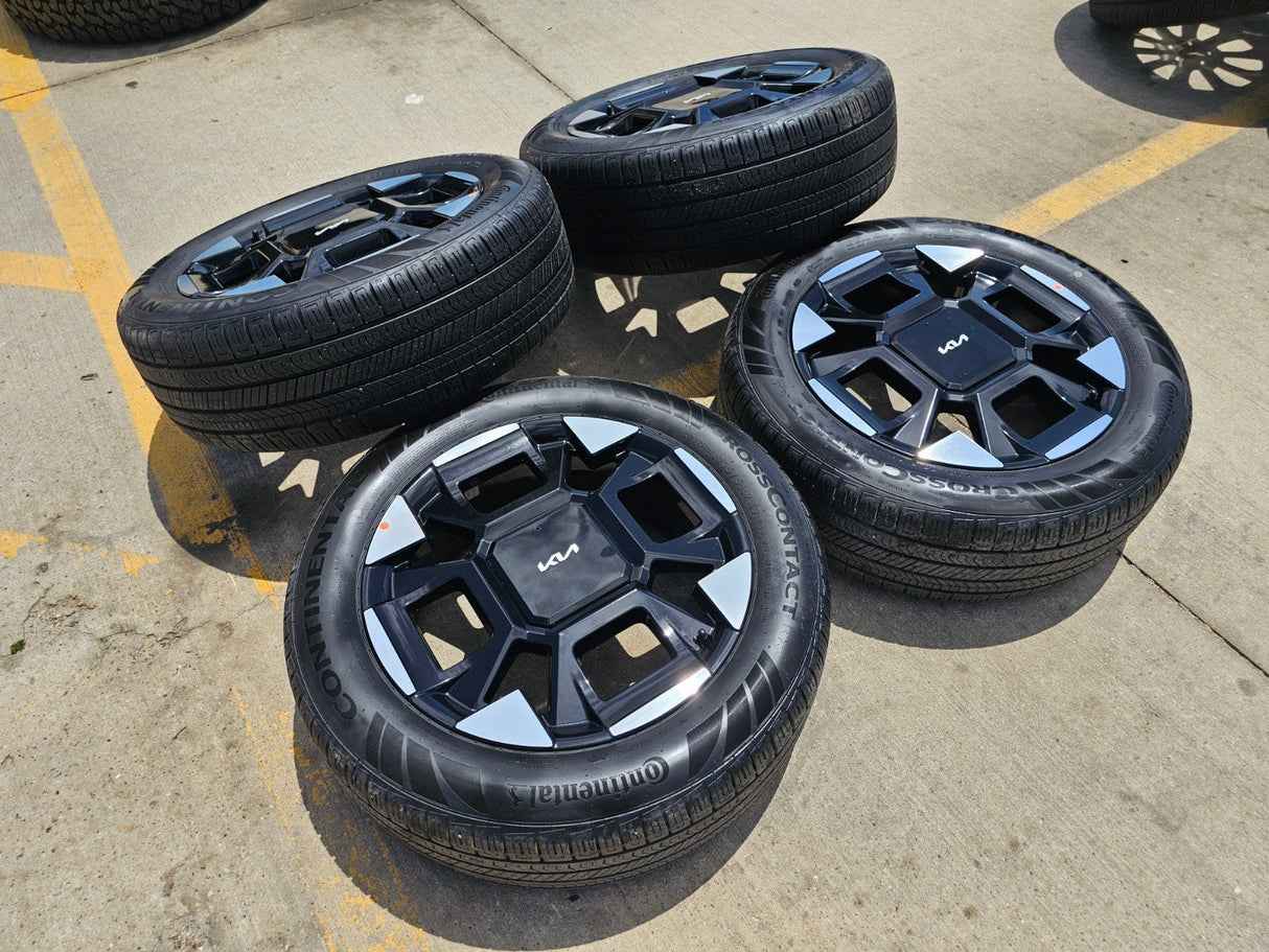 19" Kia Carnival Sorento OEM wheels rims Sonata Stinger K4 K5 2025 2026 2027 NEW Texas Truck Tire