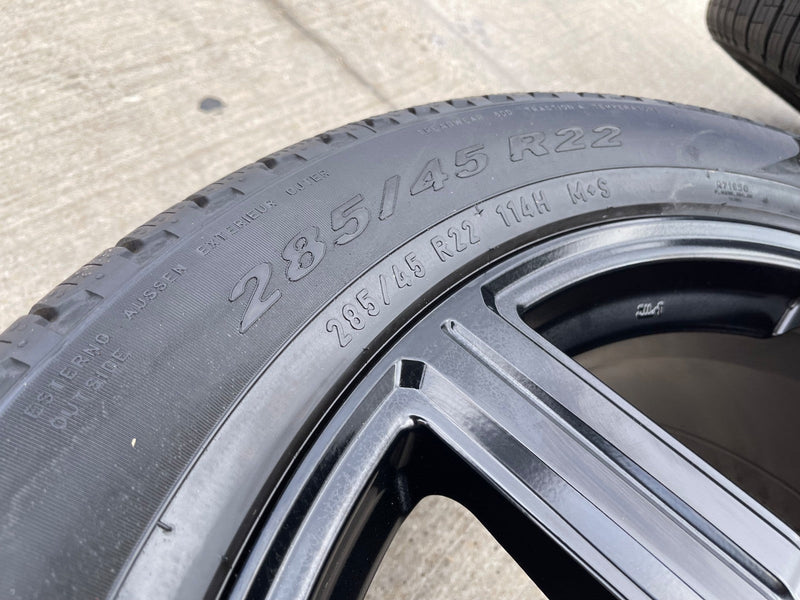 22" Toyota Tundra Sequoia OEM wheels rims 75282 Land Cruiser GX550 PIRELLI NEW Texas Truck Tire
