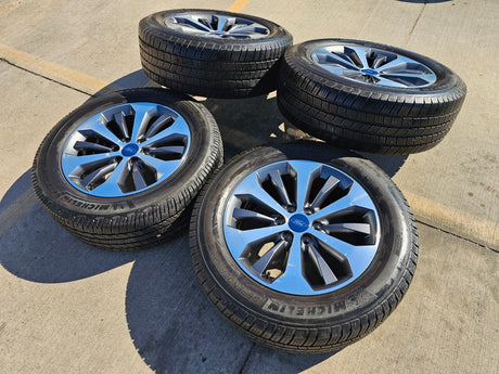 20" Ford F-150 LARIAT Limited OEM 10006 rims wheels Expedition MICHELIN Texas Truck Tire