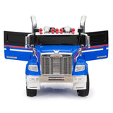 12V Kids Electric Ride On Toy Truck with Music and Remote Control