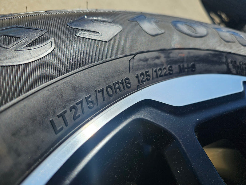 18" Dodge Ram 2500 3500 OEM 68629288 wheels rims FIRESTONE HT2 2025 2026 Texas Truck Tire