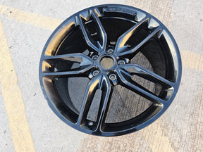20x10 Chevy Corvette OEM wheel rim 5639 5641 black REAR 2015 2016 2017 2018 2019 Texas Truck Tire
