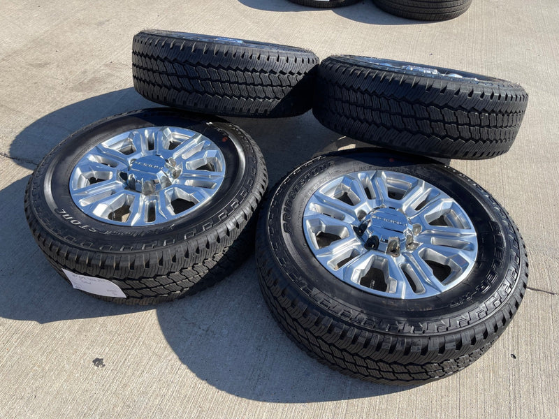 20" GMC Sierra Denali 2500 3500 OEM 5957 wheels rims tires DISCOUNTED Texas Truck Tire