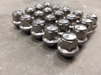 (20) OEM Ford lug nuts polished Mustang OE 14x1.5 2017 2018 2019 2020 2021 2022 Texas Truck Tire