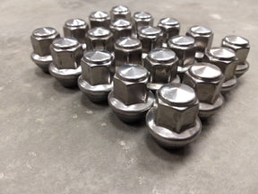 (20) OEM Ford lug nuts polished Mustang OE 14x1.5 2017 2018 2019 2020 2021 2022 Texas Truck Tire