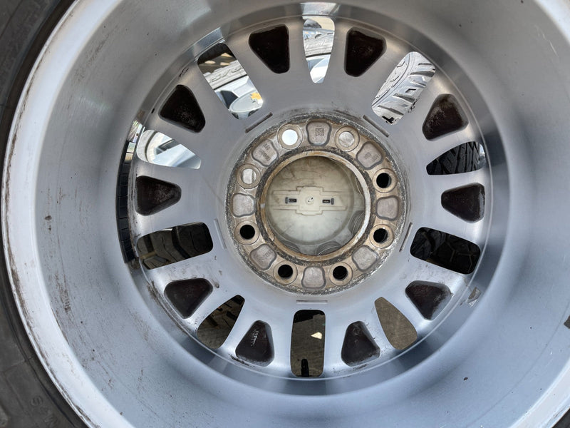 20" Chevy Silverado GMC Sierra AT4 2500 3500 OEM 5960 5947 wheels rims NITRO 35" Texas Truck Tire