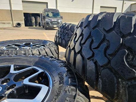 18" Ford Ranger Bronco wheels rims 95213 tires 2022 2023 2024 2025 33" Texas Truck Tire