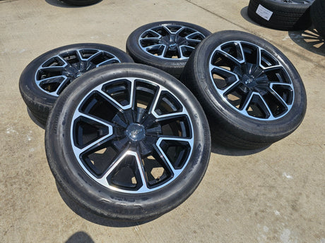 22" Chevy Tahoe Suburban RST OEM 14035 wheels rims Silverado 2023 2024 2025 2026 Texas Truck Tire