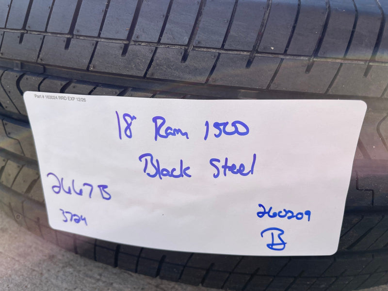 18" Ram 1500 OEM 2667 stock wheel rim 2020 2021 2022 2023 2024 2025 2026 NEW Texas Truck Tire