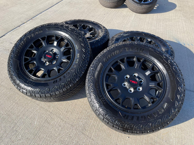 18" Toyota Tacoma 4Runner TRD Pro OEM 95973 wheels rims 2025 2026 GOODYEAR NEW Texas Truck Tire